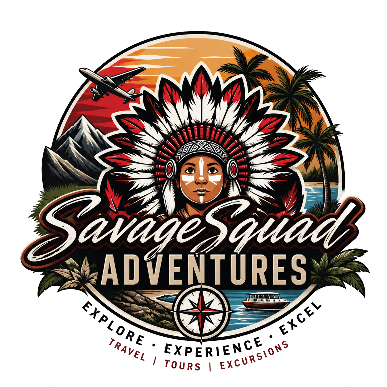 SavageSquad Adventures  logo